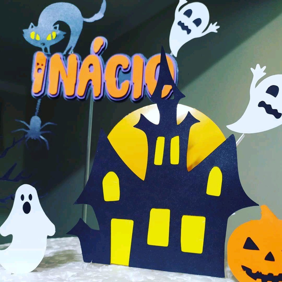 Topo de Bolo Halloween - Imagem 2