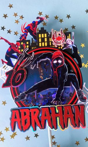 Topo de Bolo Homem Aranha