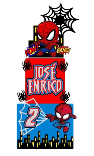 Topo de Bolo Homem Aranha