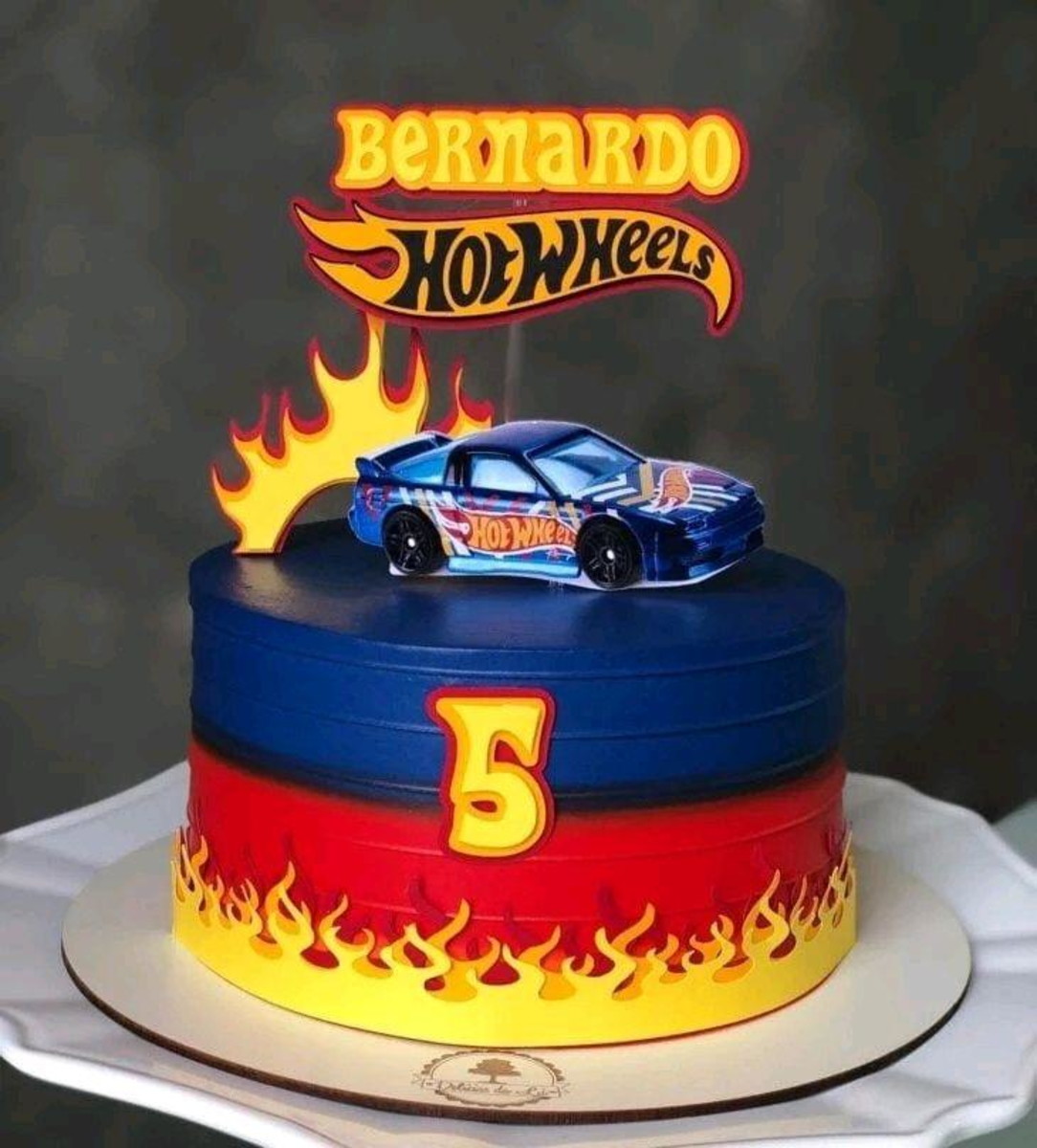 Topo de Bolo Hotwheels (#11035) - Studio