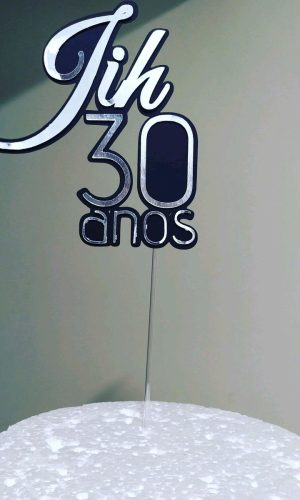Topo de Bolo Idades