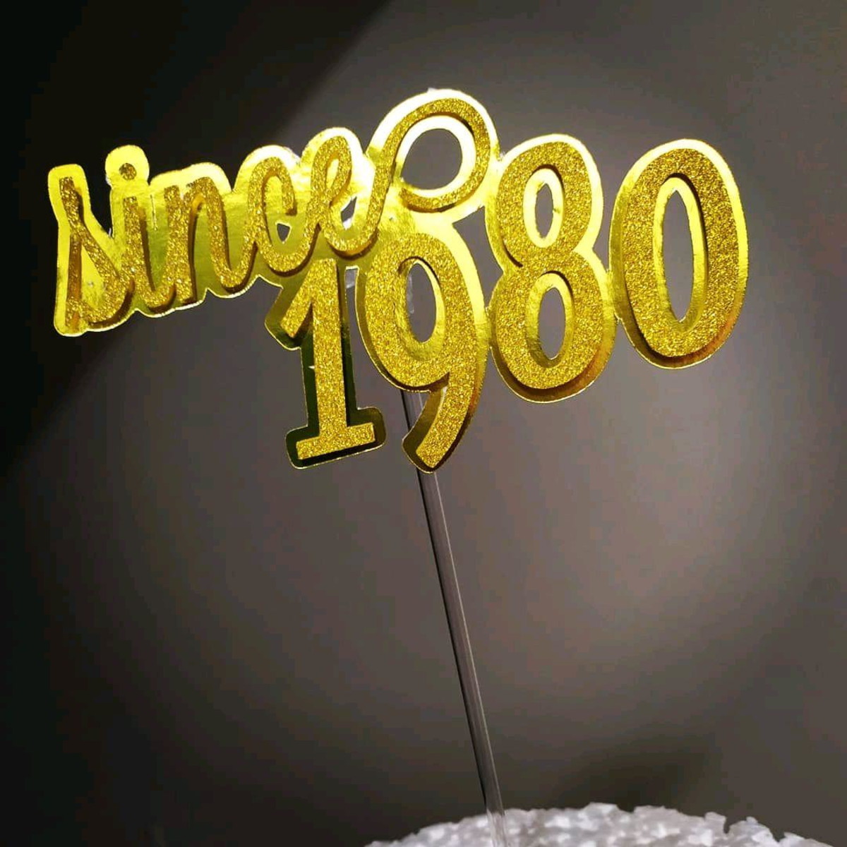 Topo de Bolo Idades - Imagem 2