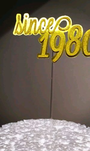 Topo de Bolo Idades
