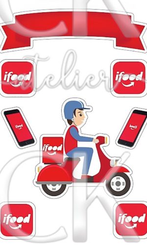 Topo de Bolo Ifood