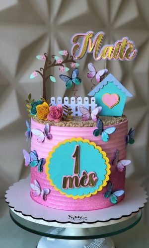 Topo de Bolo Jardim