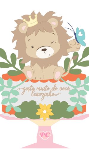 Topo de Bolo Leoãozinho