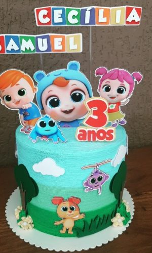Topo de Bolo Little Angels