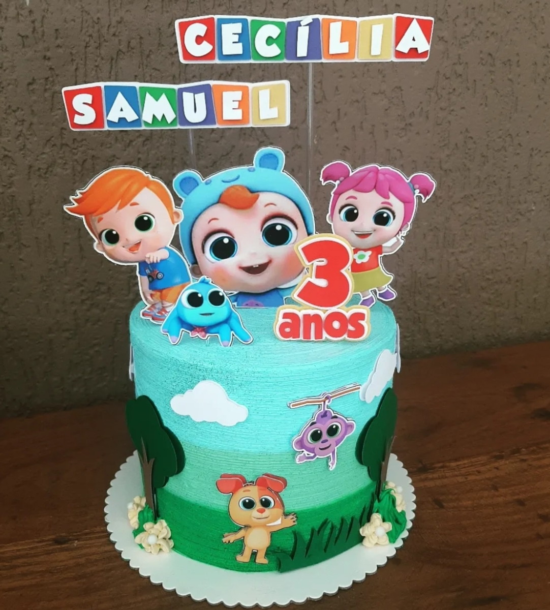 Topo de Bolo Little Angels