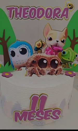 Topo de Bolo Lucas a Aranha