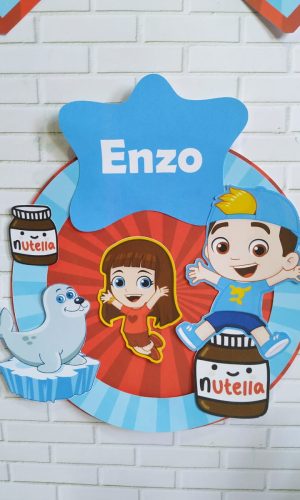 Topo de Bolo Lucas Neto