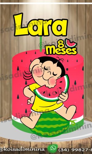 Topo de Bolo Magali