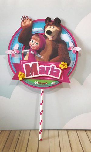 Topo de Bolo Mashaa