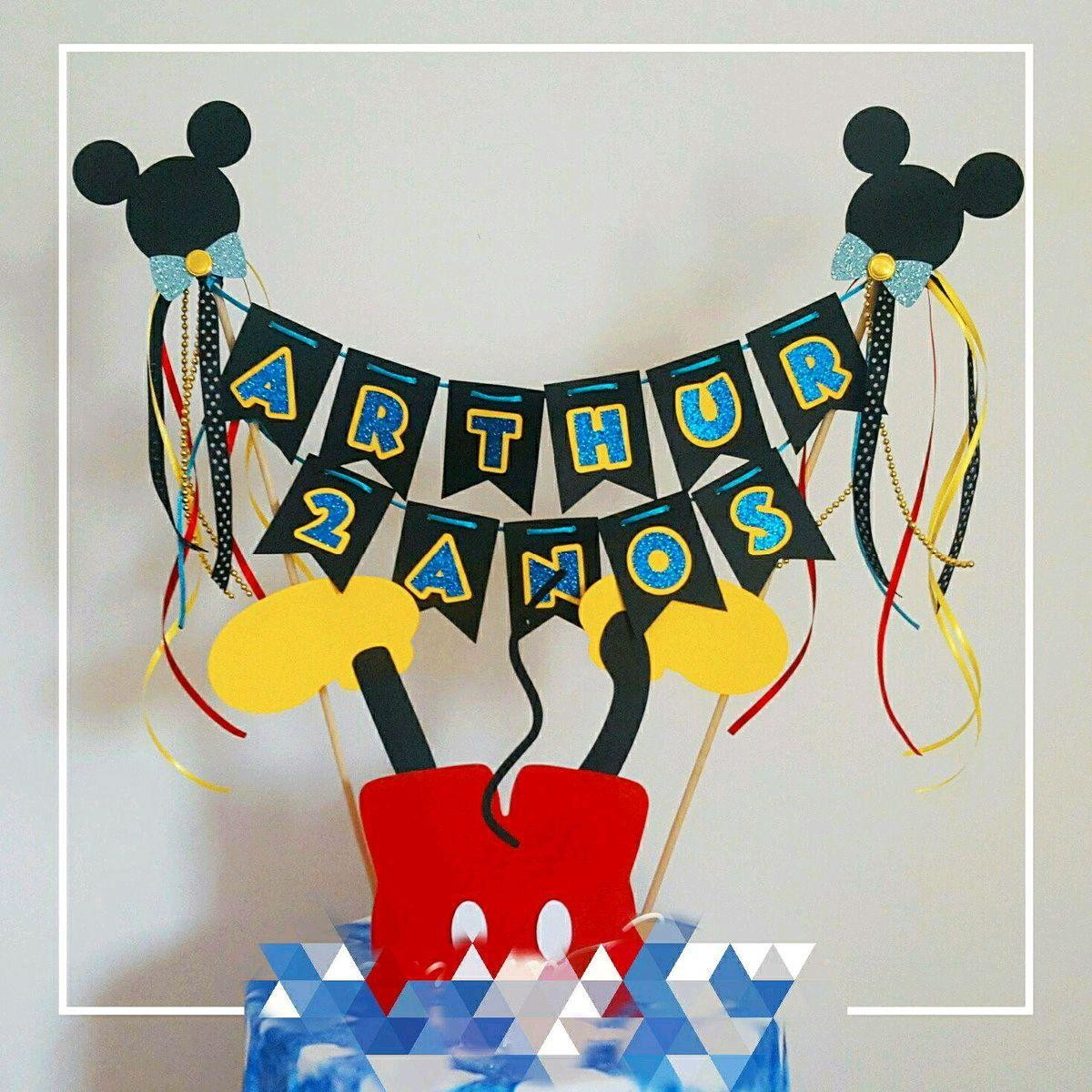TOPO DE BOLO MICKEY (#275) - STUDIO
