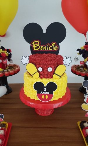 Topo de Bolo Mickey