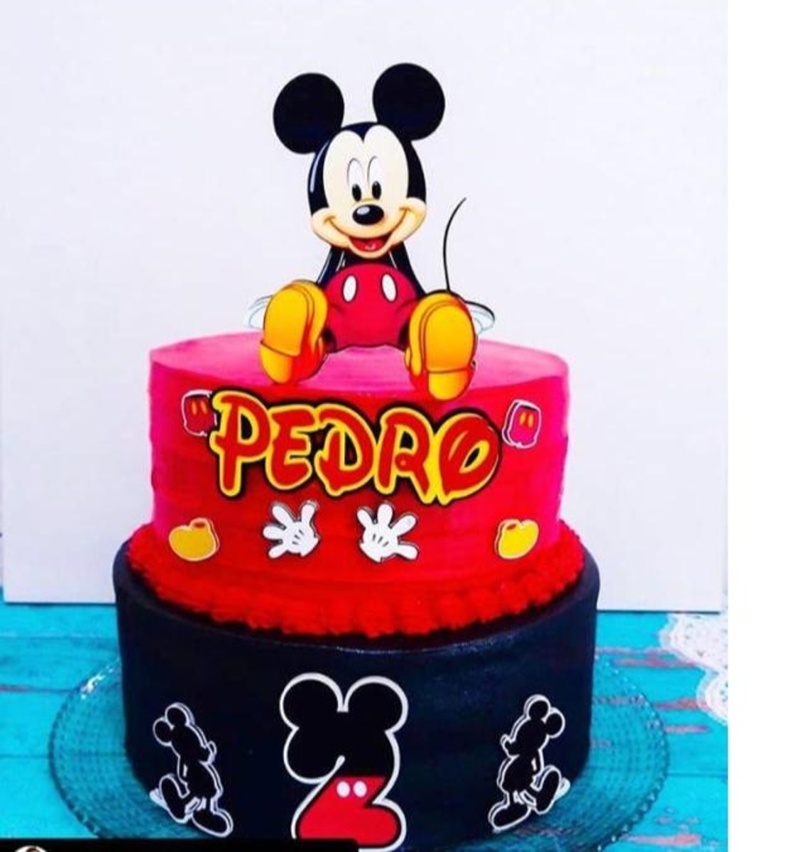 Arquivo de corte Topo de bolo - Mickey
