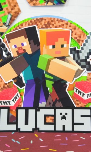 Topo De Bolo Minecraft