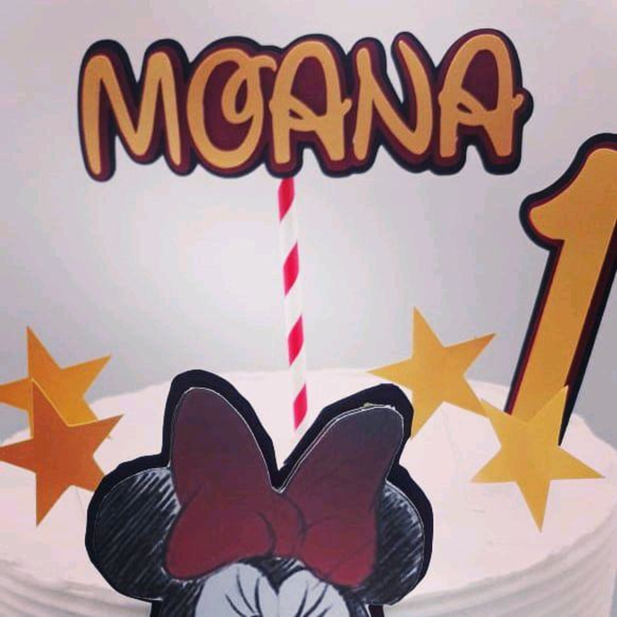 Topo de Bolo Minnie - Imagem 2