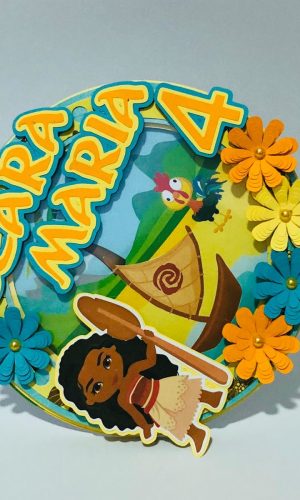 Topo de Bolo Moana
