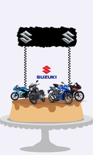 Topo De Bolo Moto