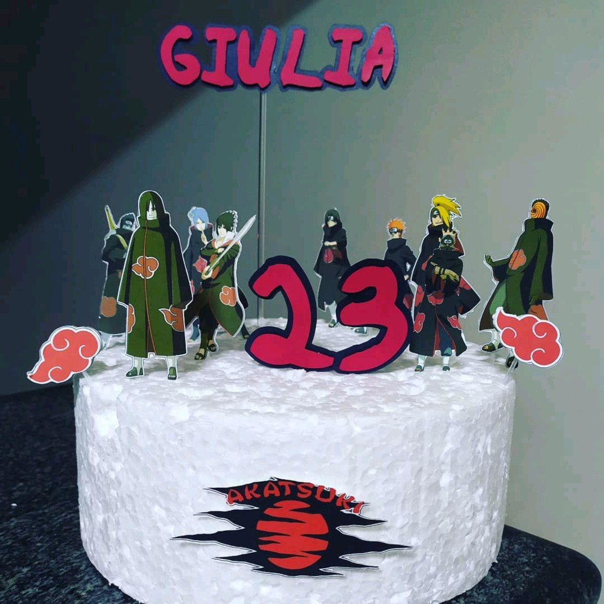 Topo de Bolo Naruto - Imagem 3