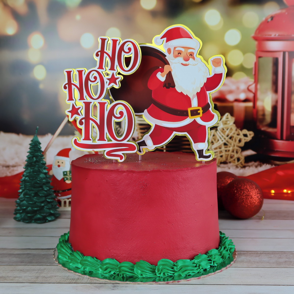 Topo de Bolo Natal