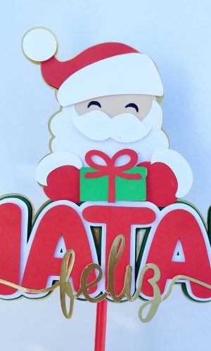 Topo de Bolo Natal