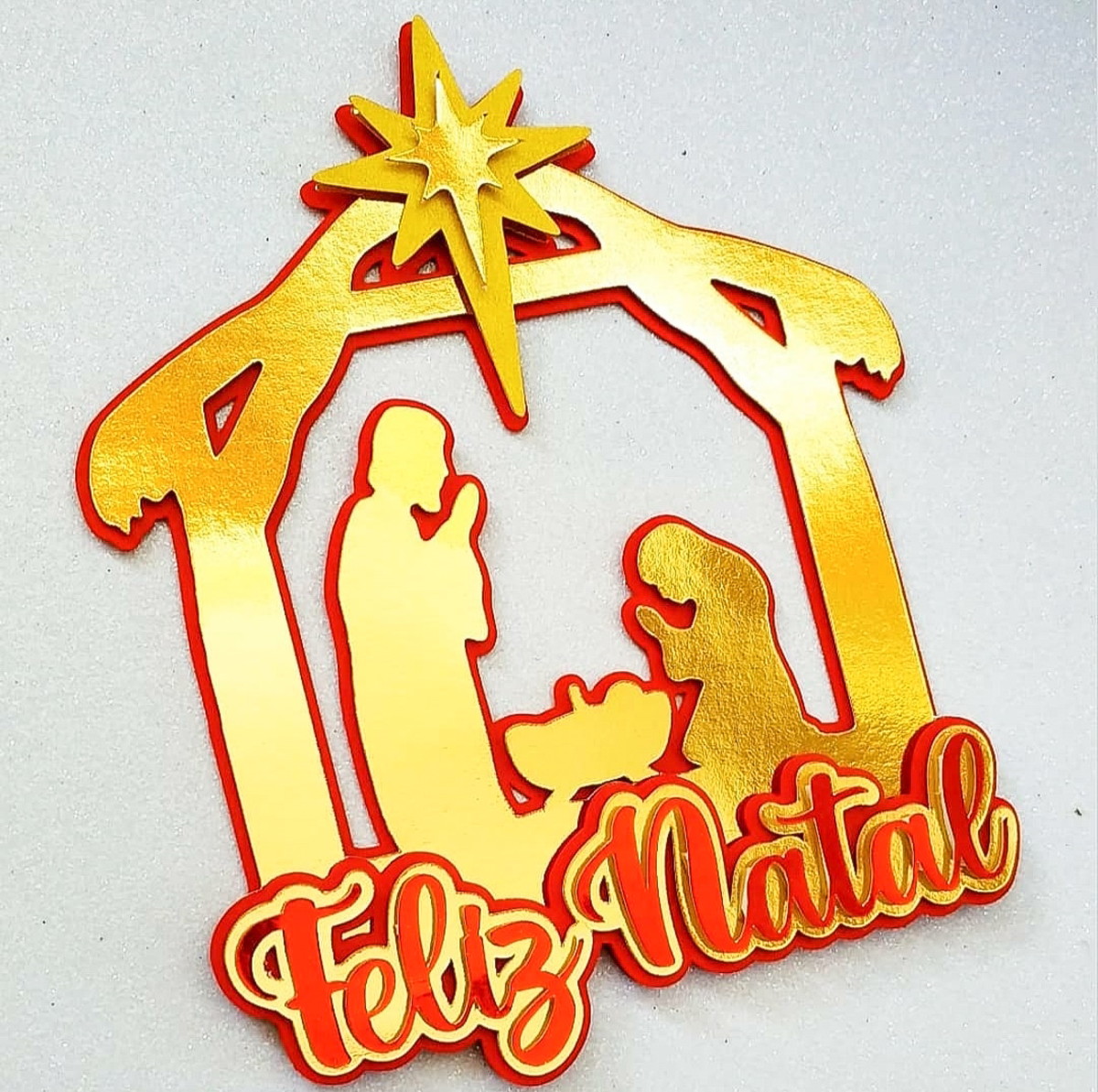 Topo de Bolo Natal