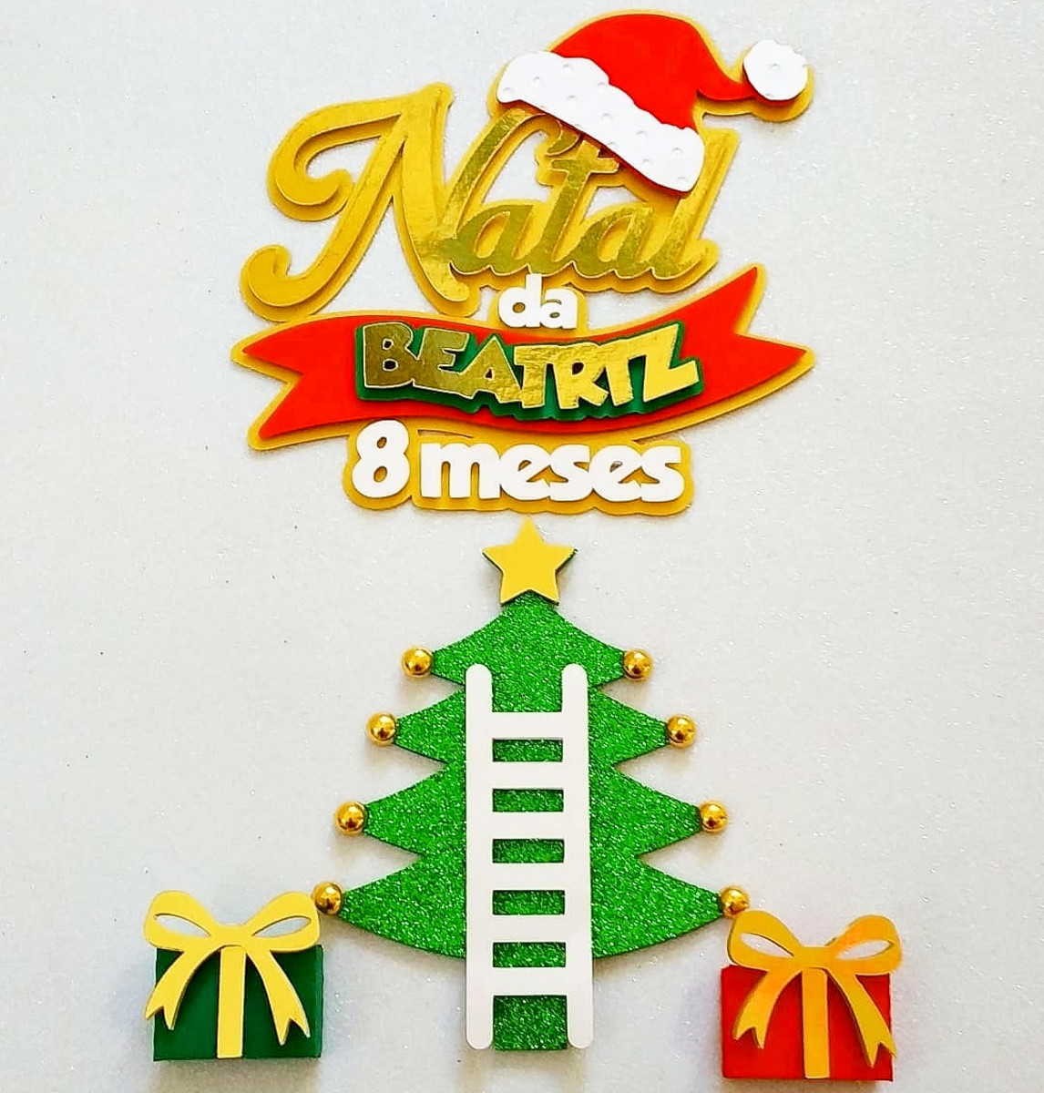 Topo de Bolo Natal