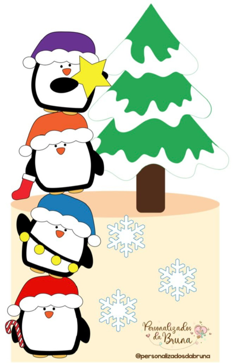 Topo de Bolo Natal
