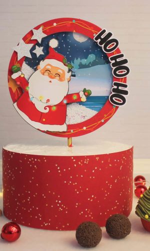 Topo de Bolo Natal