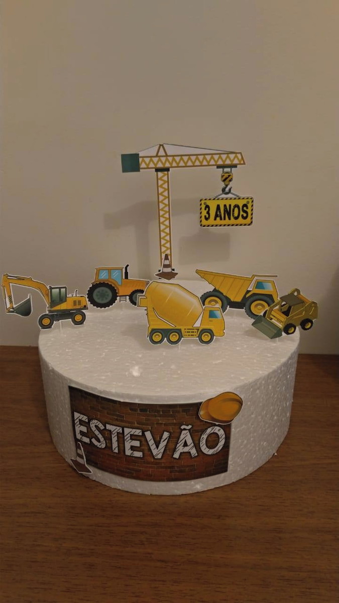 Topo de Bolo Obras