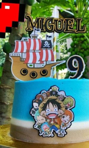 Topo de Bolo one piece