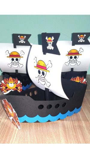Topo de Bolo One Piece