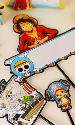 Topo de Bolo One Piece