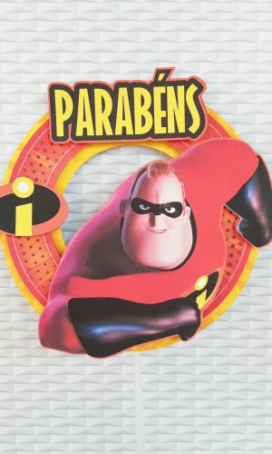 Topo de Bolo os Incriveis