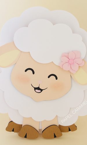 Topo de Bolo Ovelinha