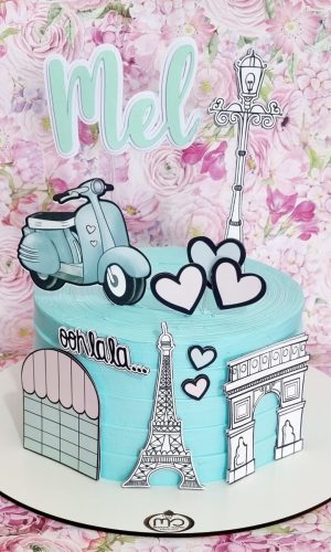 Topo de Bolo Paris