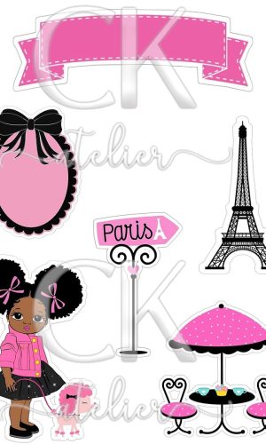 Topo de Bolo Paris