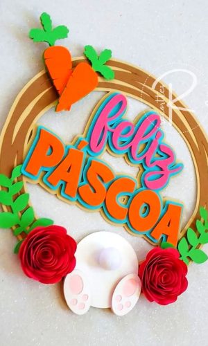 Topo de Bolo Páscoa
