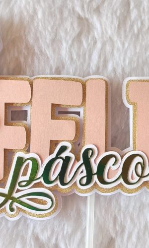 Topo de Bolo Páscoa