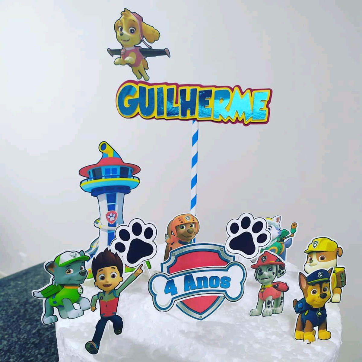 Topo de Bolo Patrulha Canina - Imagem 2