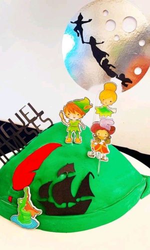 Topo de Bolo Peter pan