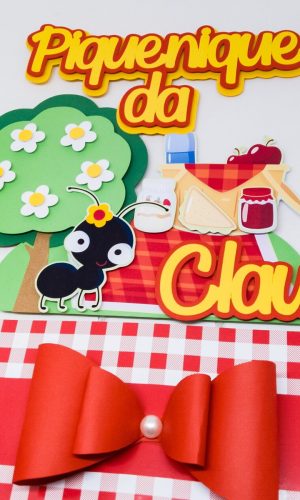 Topo de Bolo Picnic