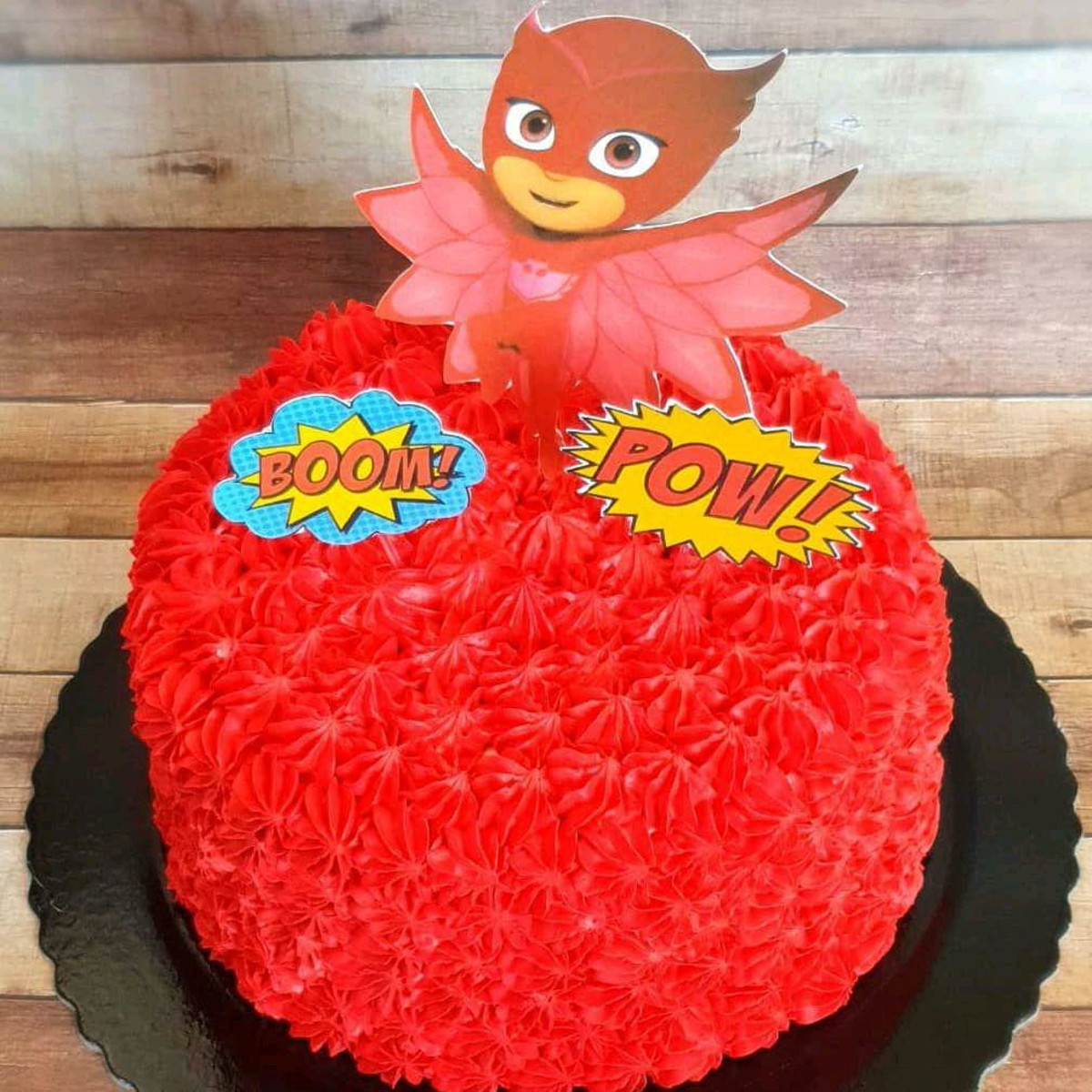 Topo de Bolo Pjmaskarados