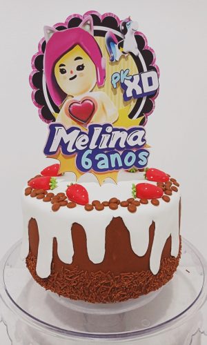 Topo de Bolo Pkxd