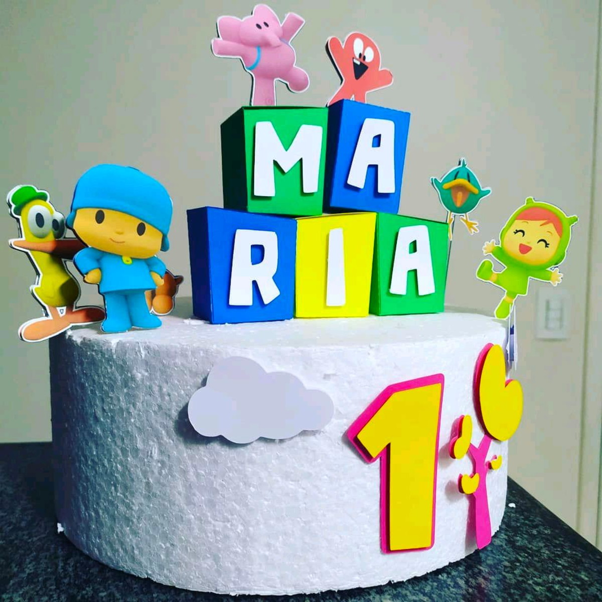 Topo de Bolo pocoyo - Imagem 2