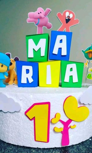 Topo de Bolo pocoyo