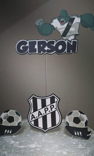 Topo de Bolo Ponte Preta