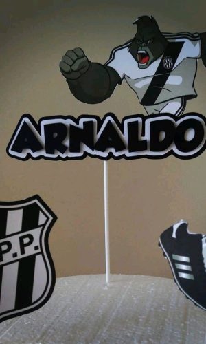 Topo de Bolo Ponte Preta