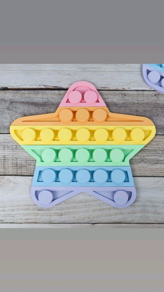 Topo de Bolo Pop it